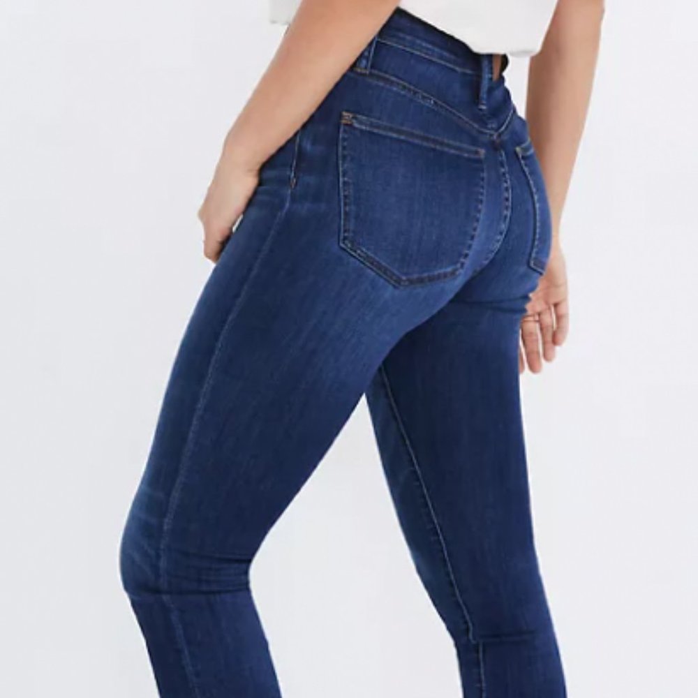 madewell curvy high rise skinny